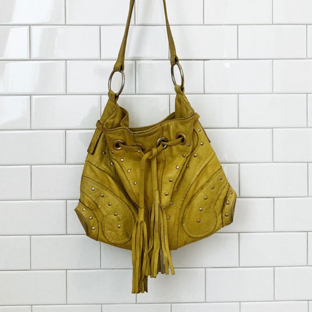 Yellow Bulga Butterfly Bag